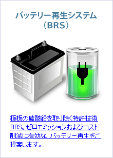 バッテリー再生システム(BRS)