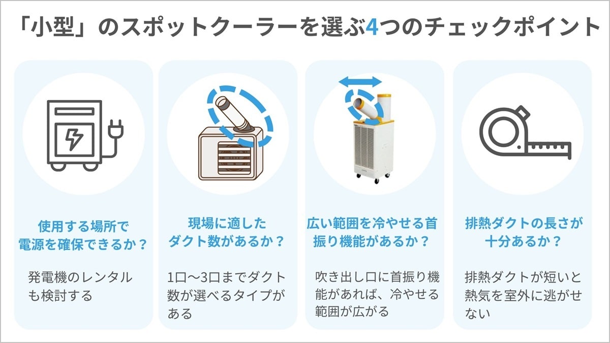 スポットクーラーとは？レンタルにおすすめの4つの商品も紹介│Blue talk