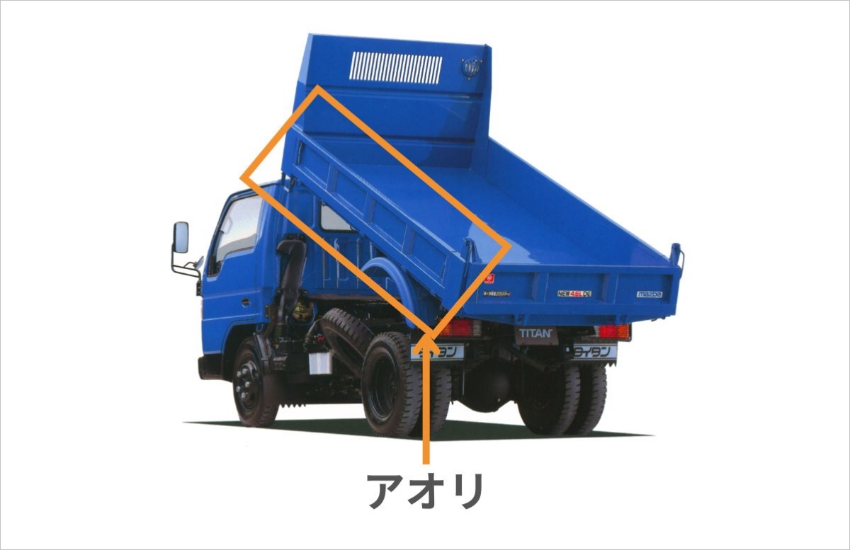 ダンプカー（ダンプ）の荷台の名称まとめ｜各部の部品やパーツの役割も 