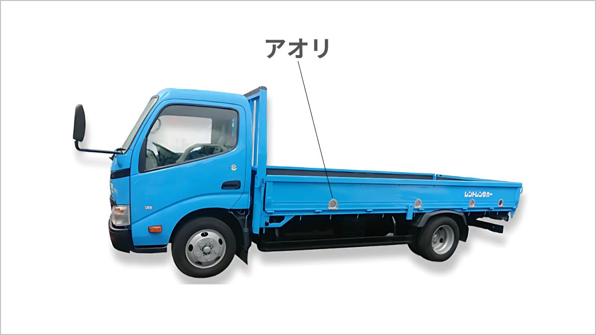 トラックの荷台や部位の名称ガイド｜主な部品・パーツや構造を紹介 