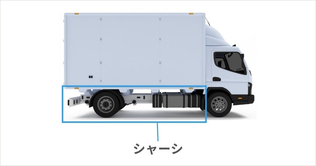トラックのシャーシとは?種類をはじめフレームとの違いや主なパーツも解説│Blue talk