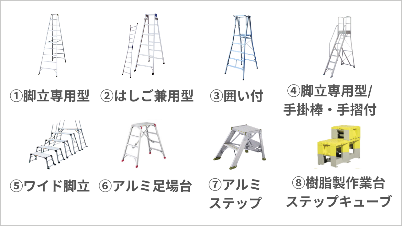 軽量で扱いやすい脚立の種類8選｜安全に使うための注意点・選び方も 