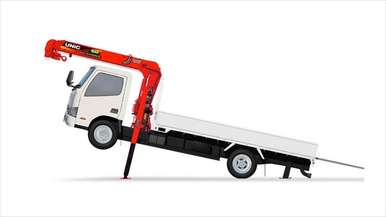クレーン付きトラック（ユニック車）のレンタル料金は？2t・3t・4tなど 