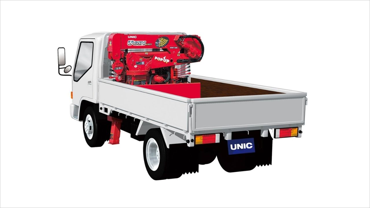 クレーン付きトラック（ユニック車）のレンタル料金は？2t・3t・4tなど