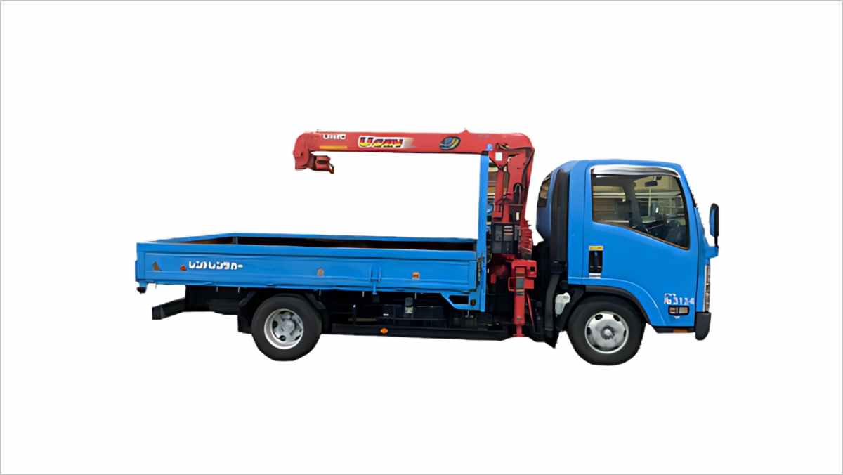 クレーン付きトラック（ユニック車）のレンタル料金は？2t・3t・4tなど 