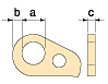 ワイヤークリップ寸法