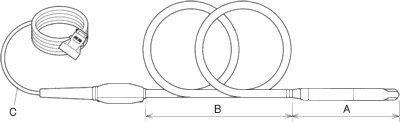 インヘッダー寸法図