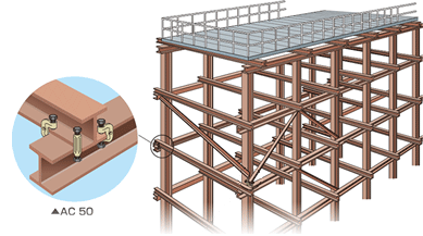 産機・建機レンタル【仮設用挟締金具 アイアンマン/ブルマン 産機・建機レンタル【仮設用挟締金具 アイアンマン/ブルマン