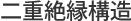 二重絶縁構造