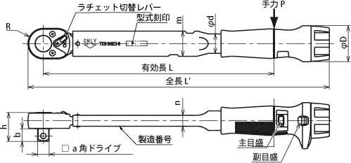 QL50N～QL280N寸法図