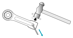 打撃工具の使用方法