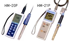 ポータブルpH計 HM-20P/HM-21P