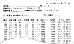 プリント出力