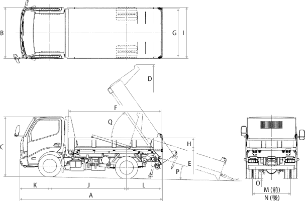 産機 建機レンタル 3t 4tローダーダンプ 株式会社レント