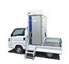 車載用仮設トイレ