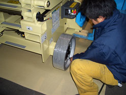 ストレッチ材で梱包