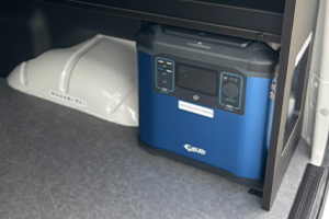 オフィスカー　サブバッテリー搭載