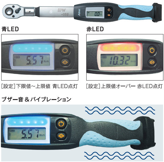 トルクレンチ(締付・検査兼用)　DPW型