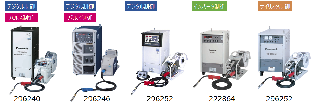 CO2/MAG溶接機(500A) ダイヘン、パナソニック