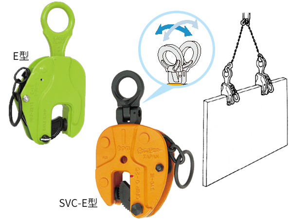 鉄鋼用吊りクランプ | 株式会社レント | 産機・建機レンタル