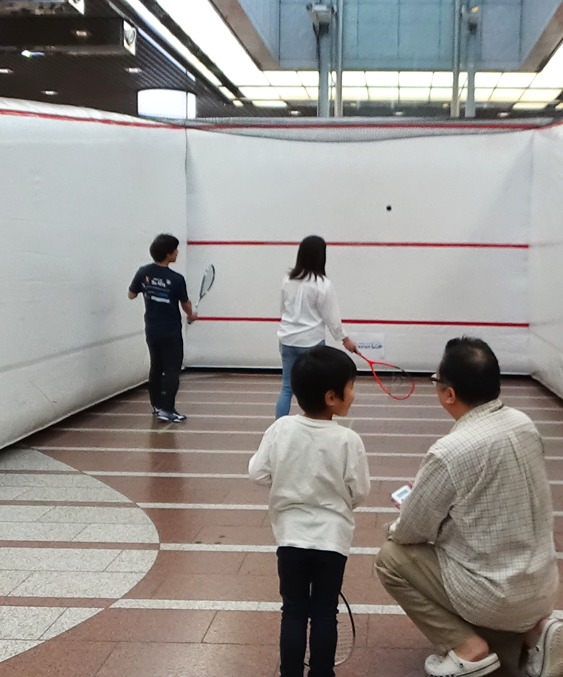 スカッシュ体験イベント