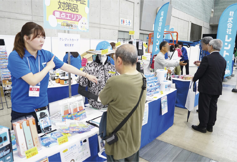 建機EXPO　熱中症対策展示