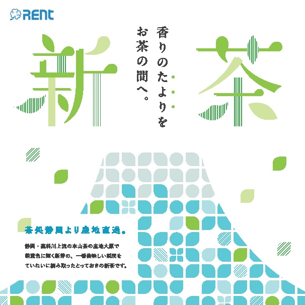 レント新茶キャンペーンパンフレット