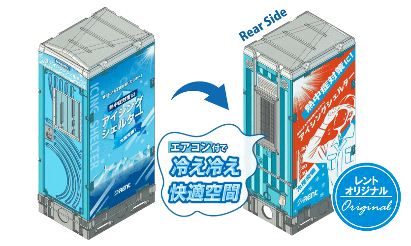 レント スカイシールドセンサー 使用イメージ